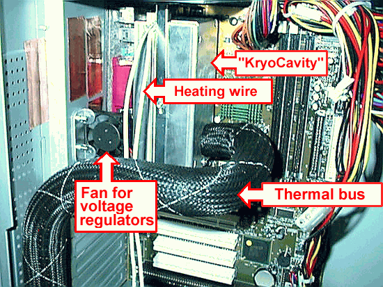 The components of the cooling system (Image in PNG format)